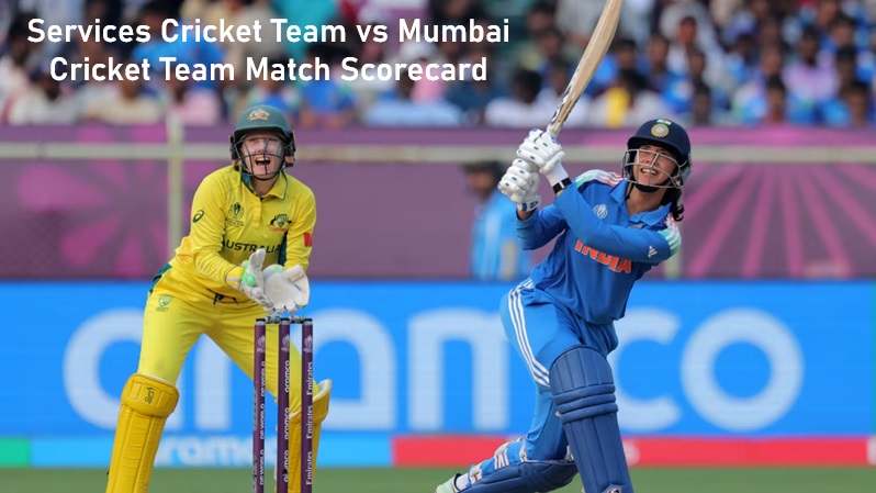Services Cricket Team vs Mumbai Cricket Team Match Scorecard