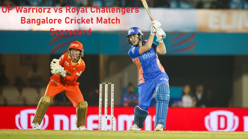 UP Warriorz vs Royal Challers Bangalore Cricket Match Scorecard